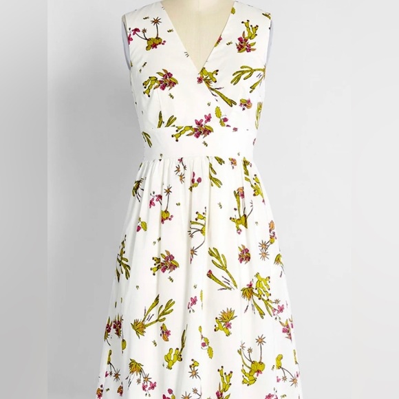 Modcloth Dresses & Skirts - Modcloth Taming the Wild West Fit and Flare Dress NWOT